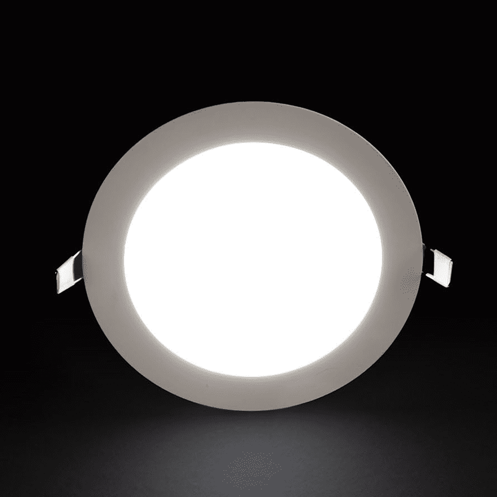 Noas YL10-1200 12W <span class='beyaz-isik'>Beyaz Işık</span> (6400K) Yuvarlak Sıva Altı Slim Led Panel Beyaz