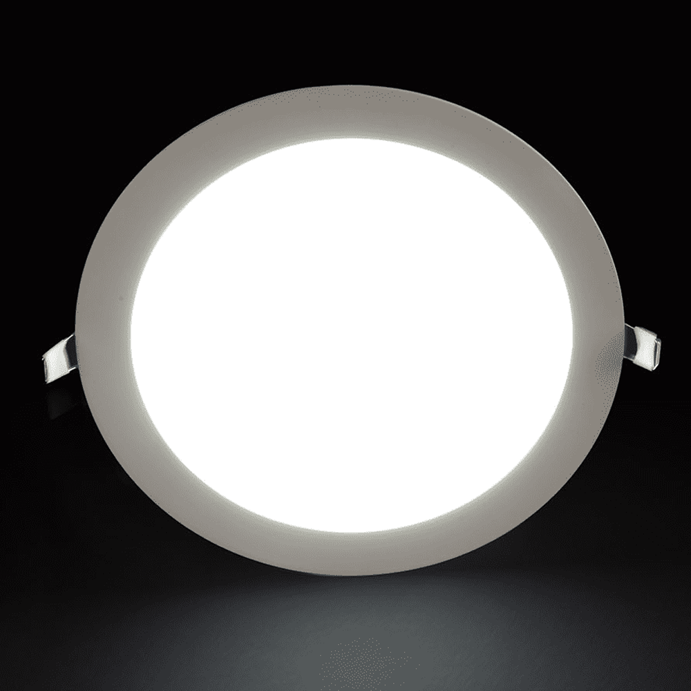 Noas YL10-1800 18W <span class='beyaz-isik'>Beyaz Işık</span> (6400K) Yuvarlak Sıva Altı Slim Led Panel Beyaz