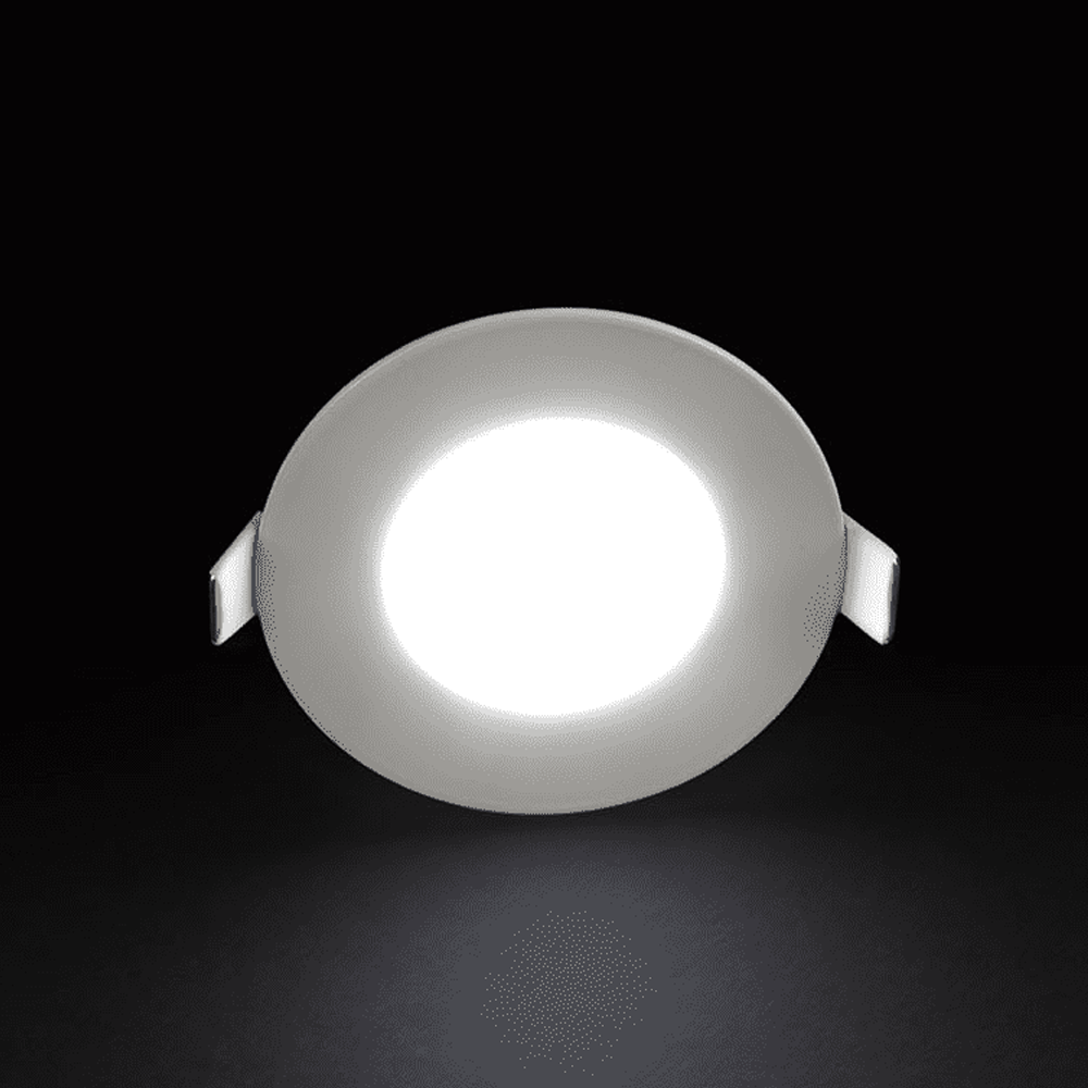 Noas YL10-0300 3W <span class='beyaz-isik'>Beyaz Işık</span> (6400K) Yuvarlak Sıva Altı Slim Led Panel Beyaz