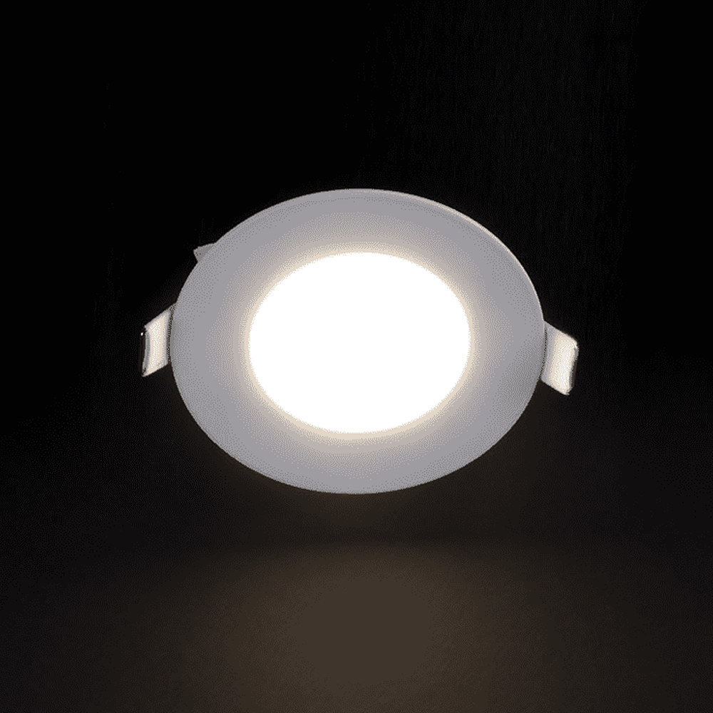 Noas YL10-0300 3W <span class='ara-isik'>Ara Işık</span> (4000K) Yuvarlak Sıva Altı Slim Led Panel Beyaz