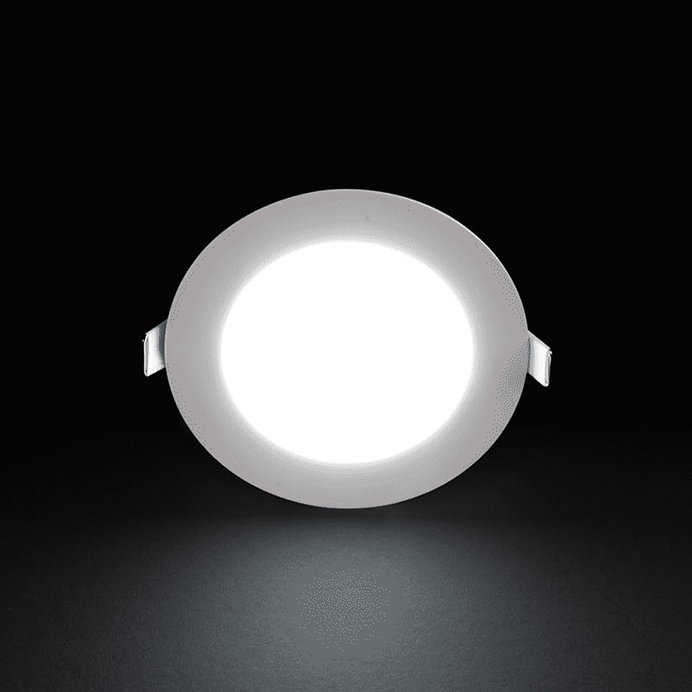 Noas YL10-0600 6W <span class='beyaz-isik'>Beyaz Işık</span> (6400K) Yuvarlak Sıva Altı Slim Led Panel Beyaz