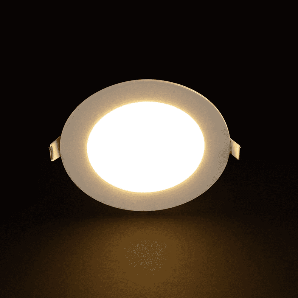 Noas YL10-0600 6W <span class='gun-isigi'>Gün Işığı</span> (3200K) Yuvarlak Sıva Altı Slim Led Panel Beyaz