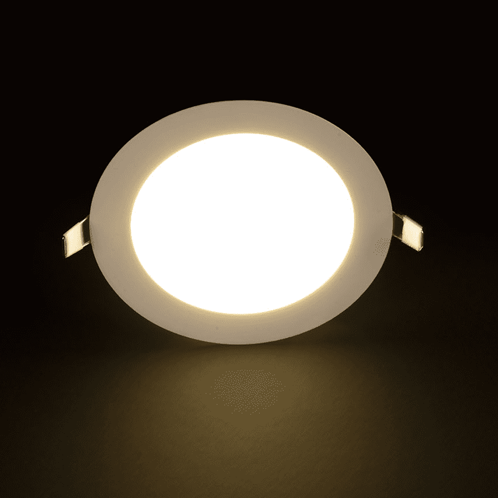 Noas YL10-0900 9W <span class='gun-isigi'>Gün Işığı</span> (3200K) Yuvarlak Sıva Altı Slim Led Panel Beyaz