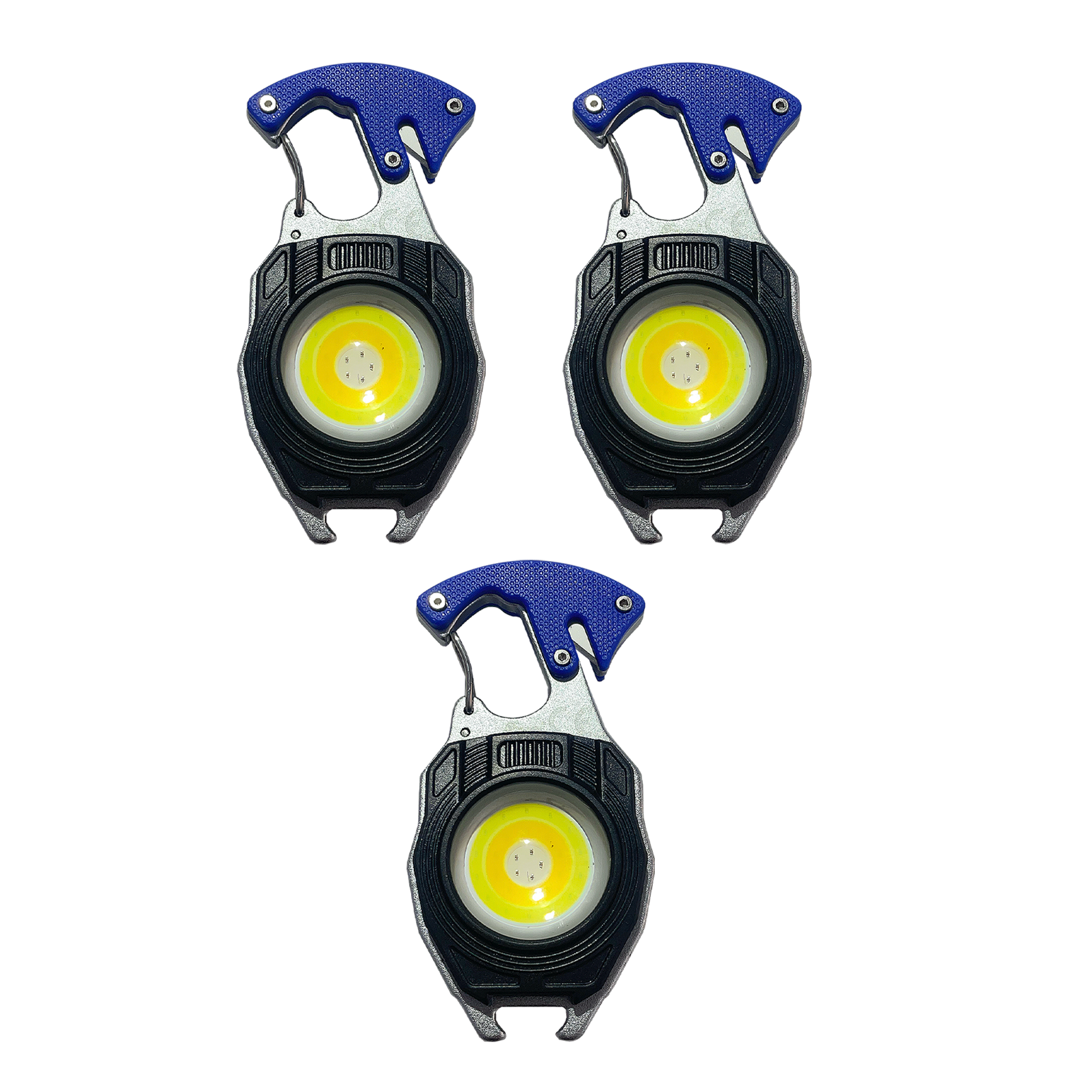 Yage / 7 Fonksiyonlu Şarjlı Çok Amaçlı Alet / Fener / Düdük / Kesici / Şişe Açıcı / Flaşör / Tornavida / Çakmak