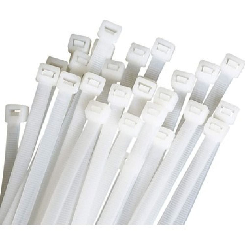 100'lü Paket Çet-San Beyaz Kablo Bağı (3.6mm/250mm)